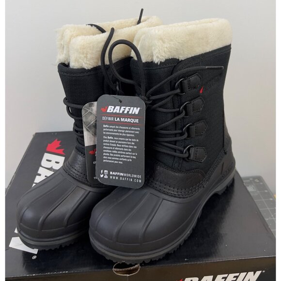 Baffin Women's Bobcat Waterproof Winter Boots Black Sz. 6 New  Bobcaygeon - Picture 2 of 7